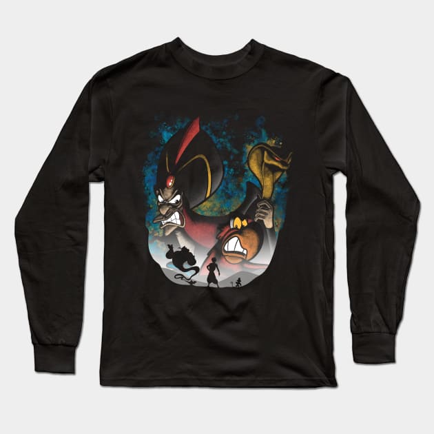 Desert villains Long Sleeve T-Shirt by Cromanart